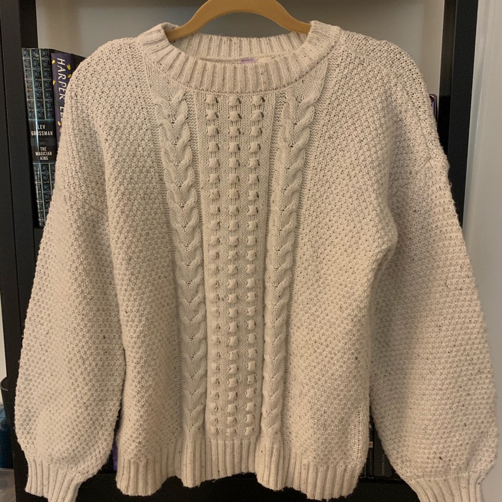 Crew neck sweater